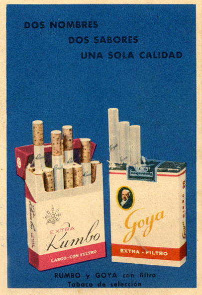 En este momento estás viendo Cigarrillos Rumbo y Goya (1963)