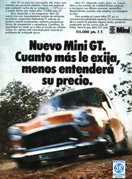 En este momento estás viendo Mini GT (1969)