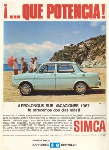Lee más sobre el artículo Simca (1967)